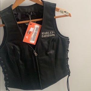 Harley Davidson Leather Vest